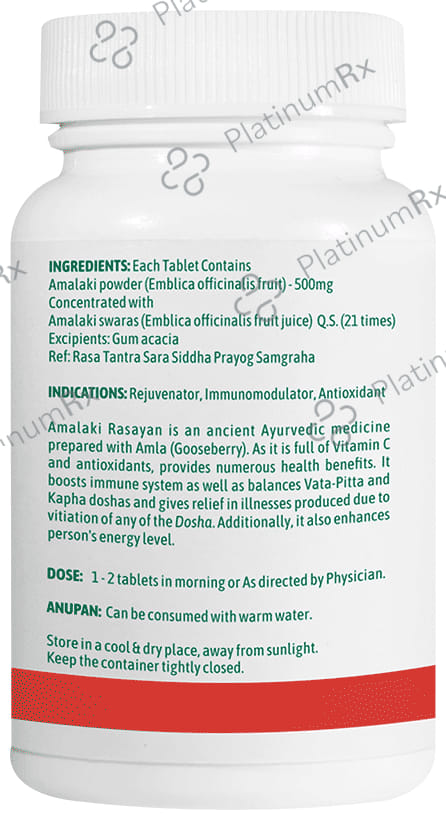 Moolveda Amalaki Rasayan Tablet