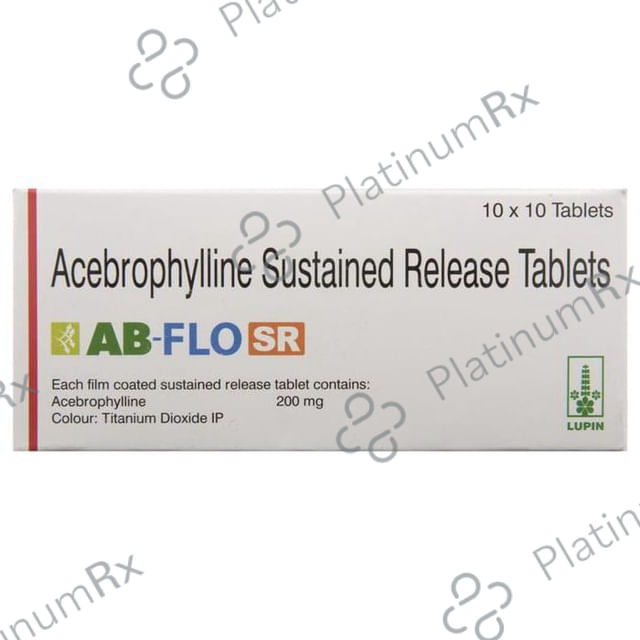 AB Flo 200mg SR Tablet 10s