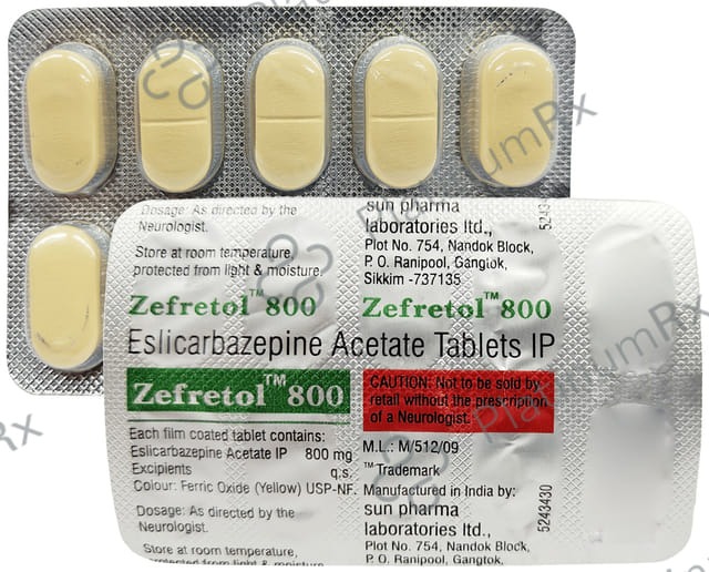 Zefretol 800mg Tablet 10s