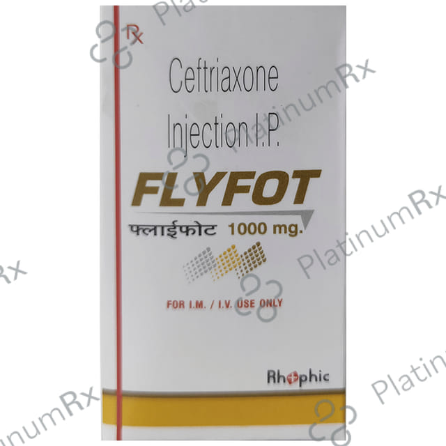 Flyfot 1000mg Injection 1s