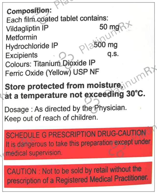 Duravil M 500/50mg Tablet 15s