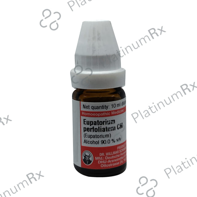 Dr Willmar Schwabe Germany Eupatorium Perfoliatum Dilution CM