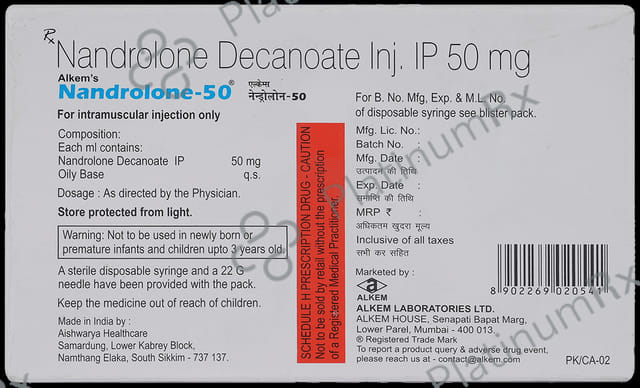 Alkem Nandrolone 50mg Injection 1ml