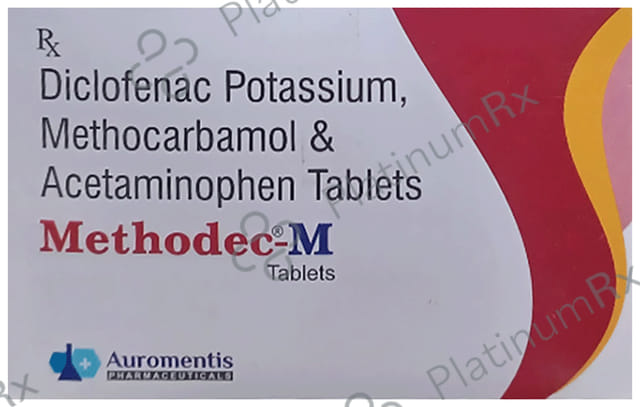 Methodec M 50mg/325mg/500mg Tablet