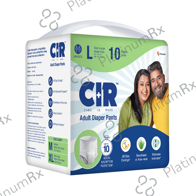 CIR Adult Diaper Pants Large 10s
