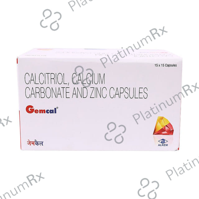 Gemcal 500mg Tablet 15s