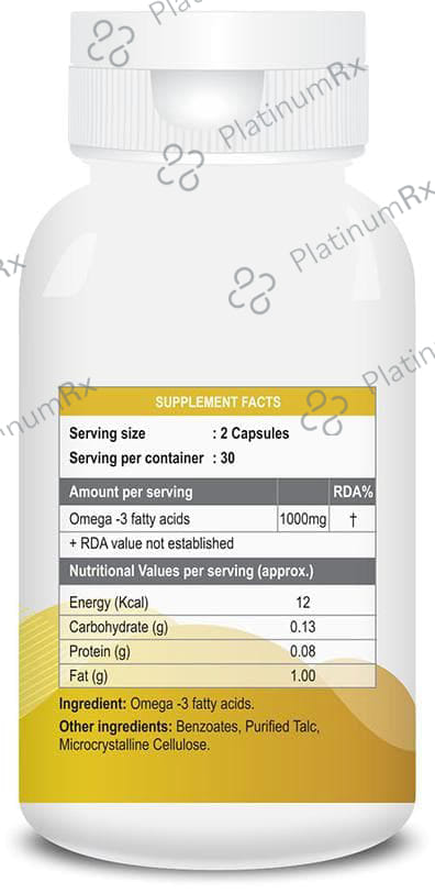 Billion Cheers Omega 3 Vegetarian Capsules