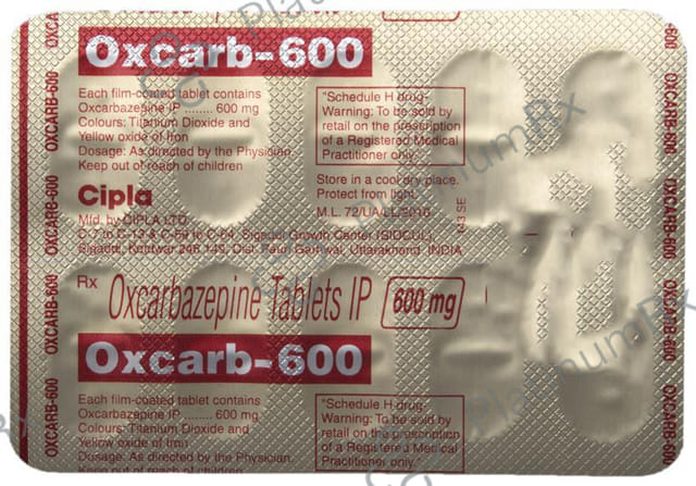 Oxcarb 600 Tablet