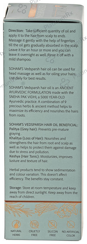 Soham Vedsparsha Ayurvedic Hair Oil 100 ml