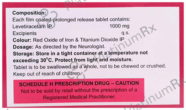 Levigress 1000mg Tablet PR 10s