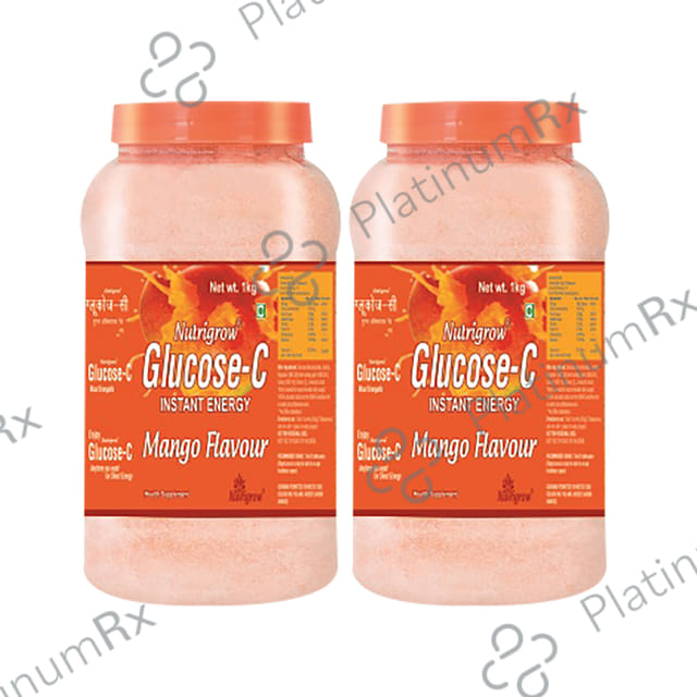 Nutrigrow Glucose-C (1kg Each) Mango 2 jar