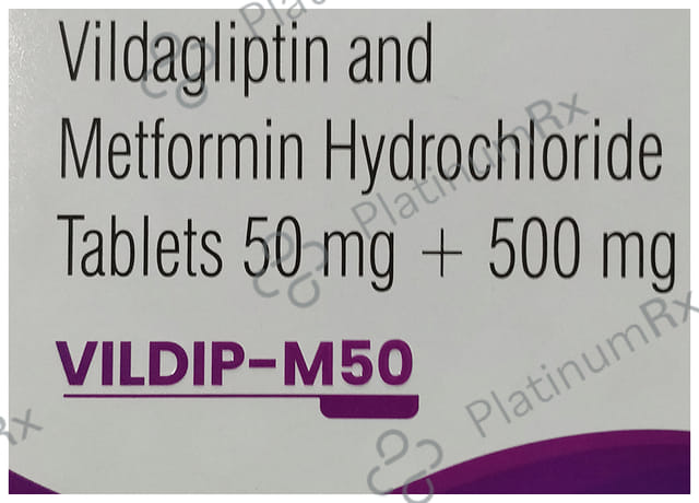 Vildip-M50 Tablet
