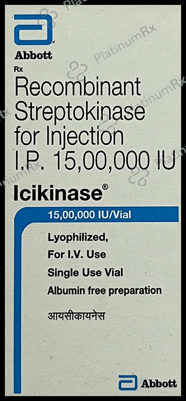 Icikinase 1.5MIU Injection 1s