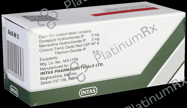 Alzil M 5/5mg Tablet 10s