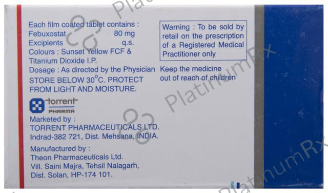 Febugood 80mg Tablet 10s
