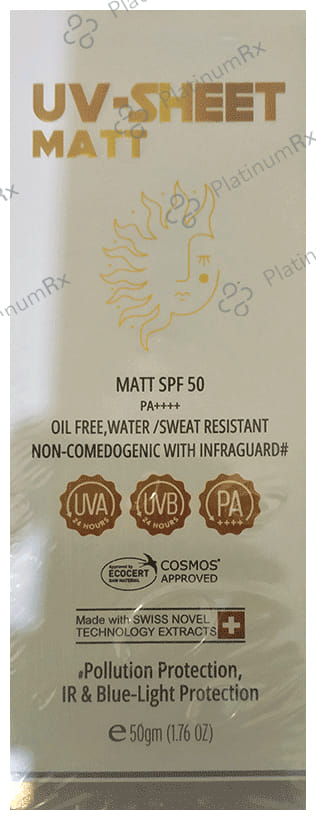UV-Sheet Matt Sunscreen SPF 50 PA++++