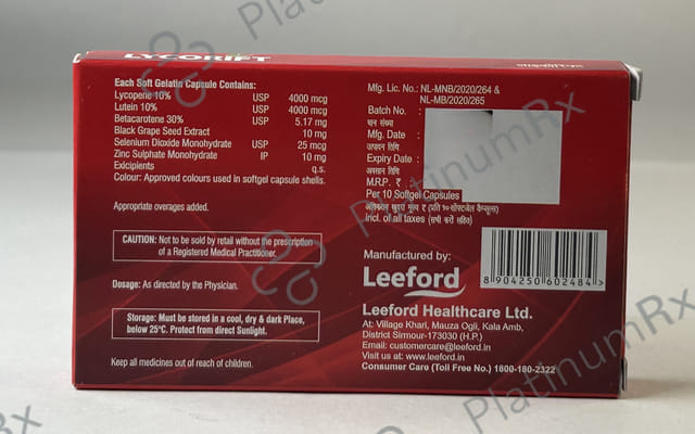 Lycorift SG Capsule 10s