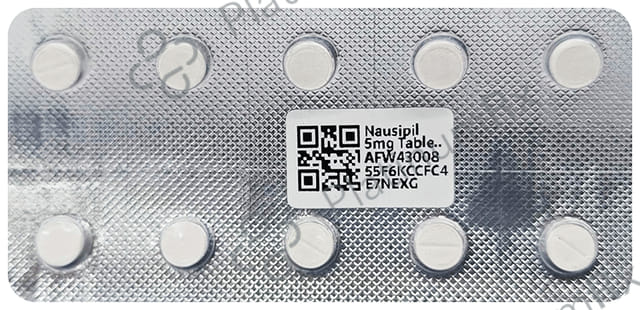 Nausipil 5mg Tablet DT 10s