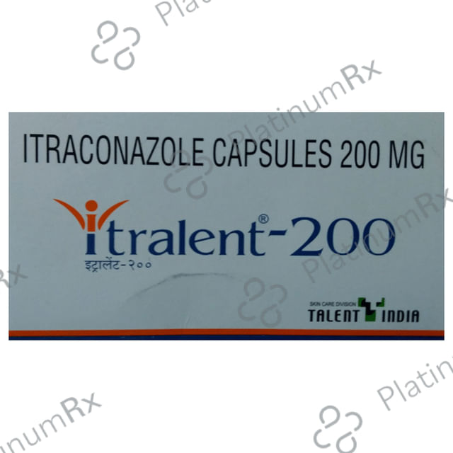 Itralent 200mg Capsule 10s