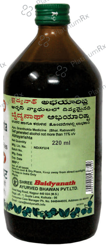 Baidyanath (Nagpur) Abhayarishta 220 ml