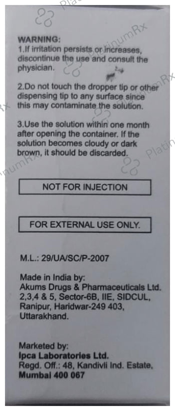 Oxiflam Ophthalmic Suspension 5ml