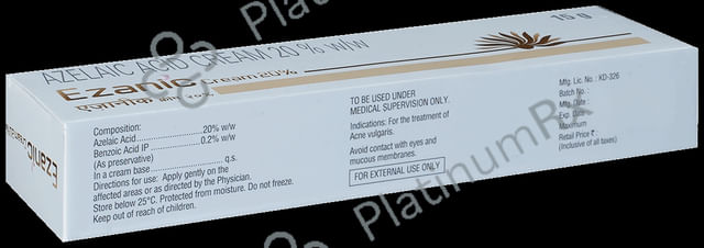 Ezanic 20% Cream 15gm