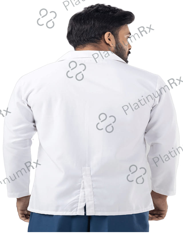 Agarwals Unisex Full Sleeves Lab Coat for Hospitals & Healthcare Staff XXL White
