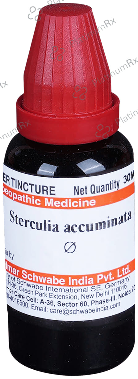 Dr Willmar Schwabe India Sterculia Acuminata Mother Tincture Q