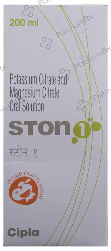 Ston 1 Oral Solution Mixed Fruit Oral Solution 200ml