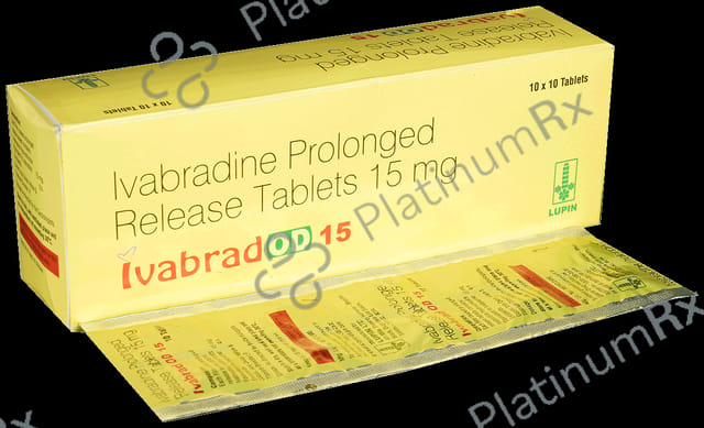 Ivabrad OD 15mg Tablet 10s