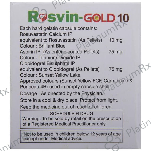 Rosvin Gold Capsule 10s