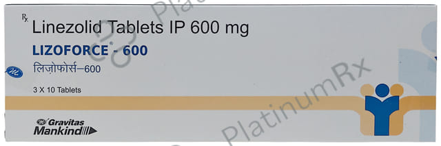 Lizoforce 600mg Tablet 10s