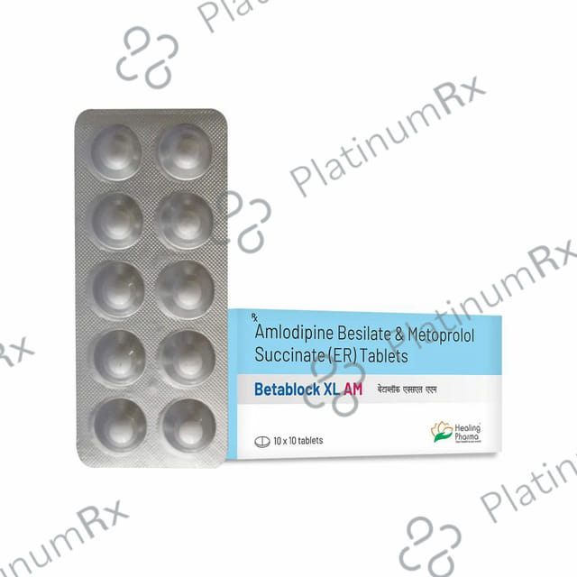 Betablock XL AM 5/50mg Tablet 10s