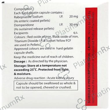 Ribvax DSR 30/20mg Capsule 10s