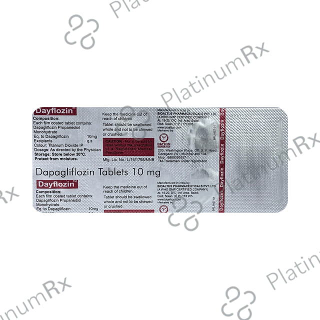 Dayflozin 10mg Tablet