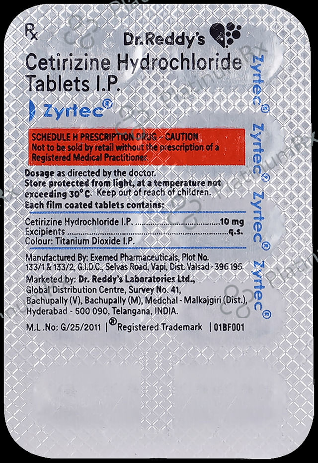 Zyrtec Tablet 10 tablets