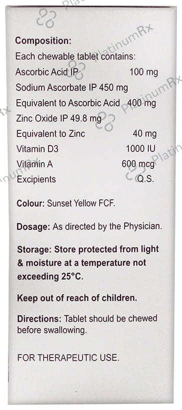 Ceefast Chewable Tablet 15s