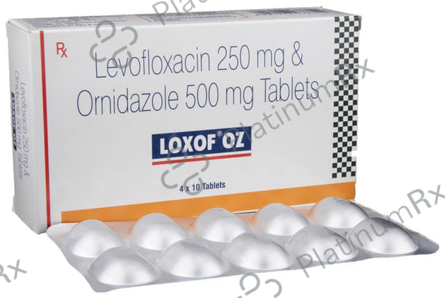 Loxof OZ 250/500mg Tablet 10s