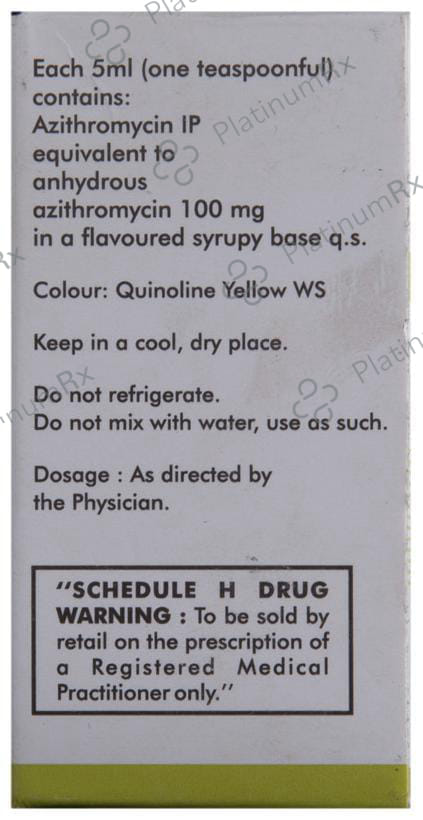 Azilide 100mg RediMed Oral Suspension 15ml