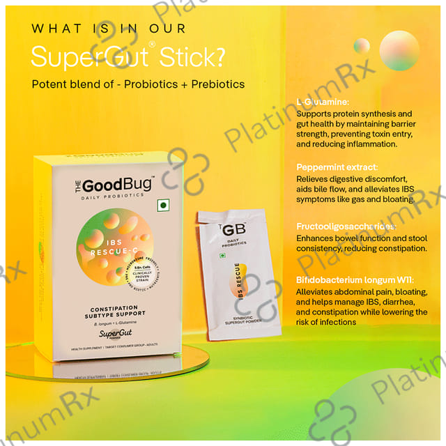 The Good Bug IBS Rescue Powder (5gm Each)