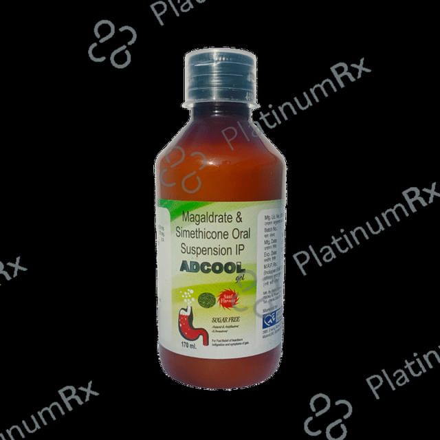 Adcool 50/400mg Sugar Free Gel 170ml