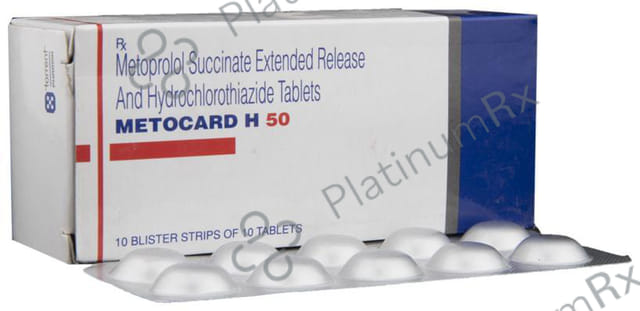 Metocard H 12.5/50mg Tablet ER 10s