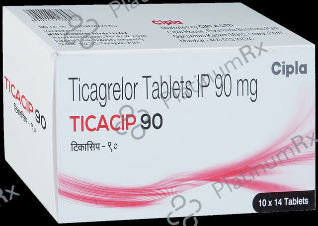 Ticacip 90mg Tablet 14s