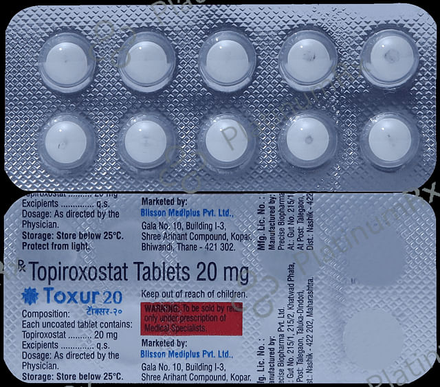 Toxur 20mg Tablet