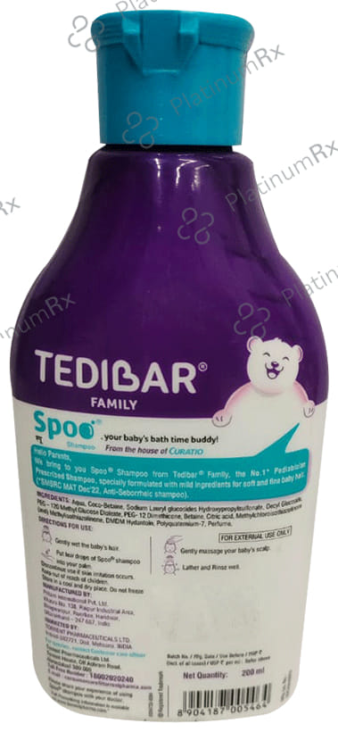Curatio New Spoo Gentle Baby Shampoo 200 Shampoo