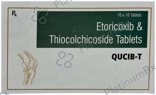 Qucib 60/4mg T Tablet 10s