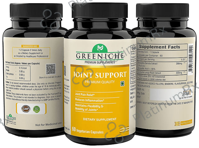 Greeniche Joint Support Vegetarian Capsule