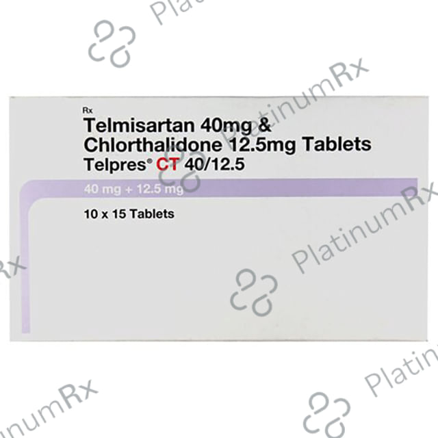 Telpres CT 40/12.5mg Tablet 15s