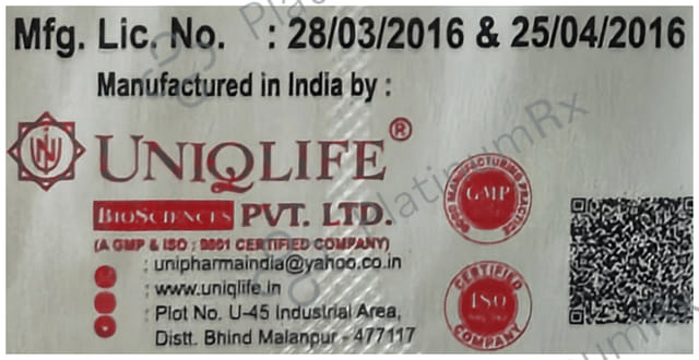 Clotiblod MF 500/250mg Tablet 10s