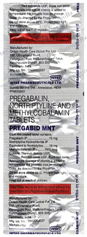 Pregabid MNT Tablet